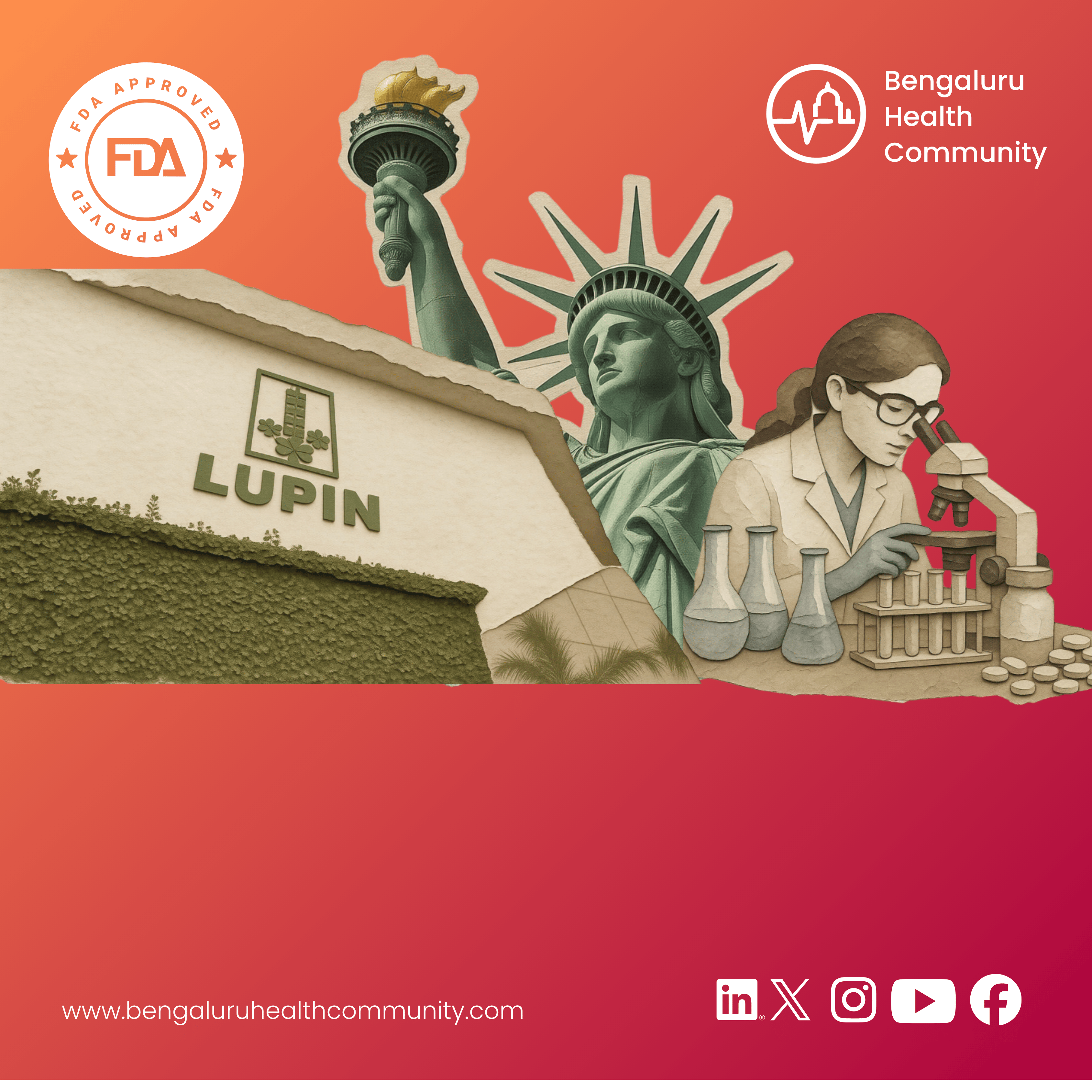 Darshan S, Editor — Lupin's Somerset New Jersey Facility Gets FDA Clearance With VAI — Another Indian Pharma US Facility Exits Regulatory Concern Status