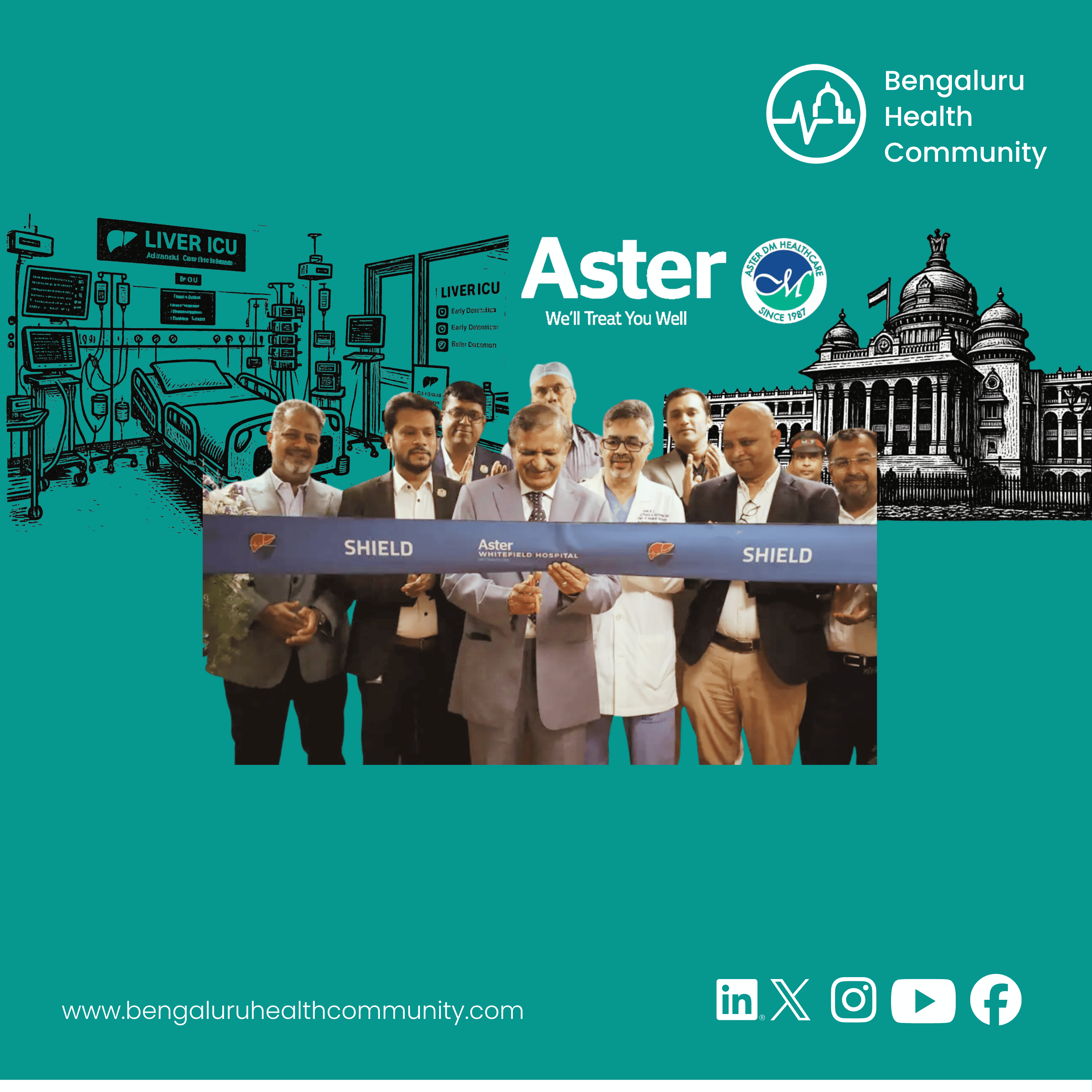 Mustafa Shariff, Editor in Chief — Aster Whitefield Hospital Has Launched Karnataka's First Dedicated Liver ICU — Because Liver Disease Is Arriving Late and Leaving Less Time