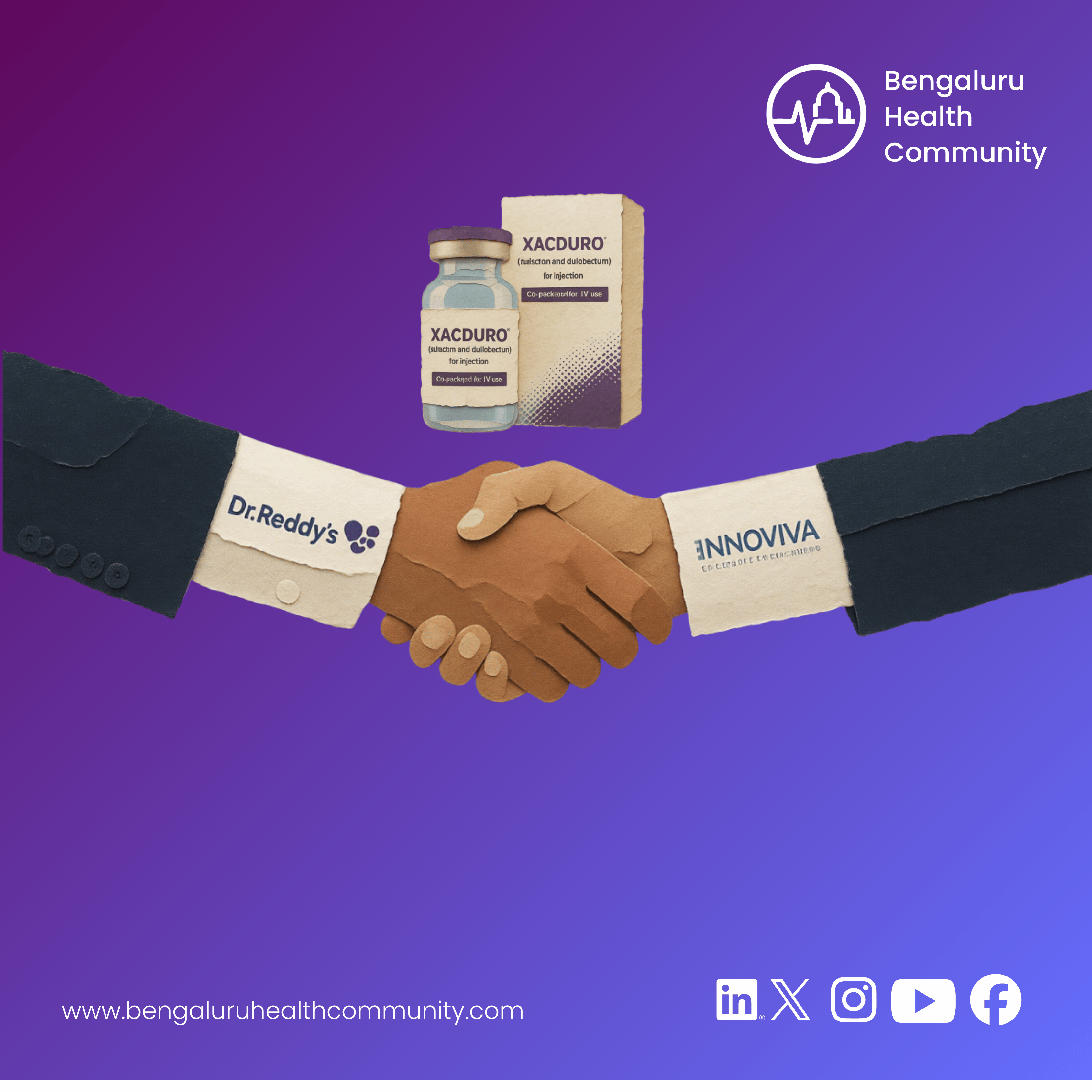 Darshan S, Editor — Dr Reddy's Just Picked Up Global Rights to a Critical-Threat-Pathogen Antibiotic — XACDURO Is Coming to Latin America, Russia, and the CIS Through an Exclusive Hyderabad Deal
