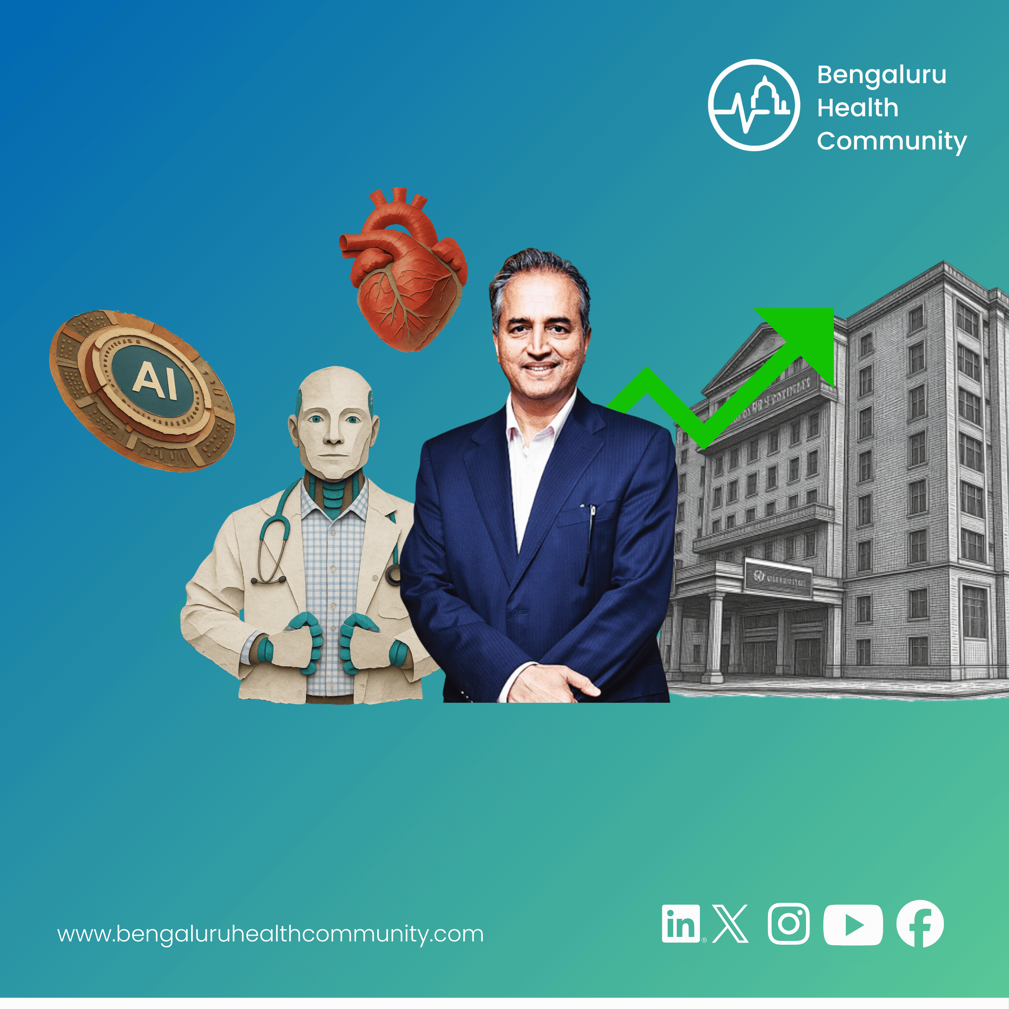 Mustafa Shariff, Editor in Chief — Narayana Health Is Rebuilding Its Hospitals Around Intelligence — AI Documentation, Risk Score Dashboards, 10,000 Cardiac Patients on Virtual Wards. The Hospital That Thinks.