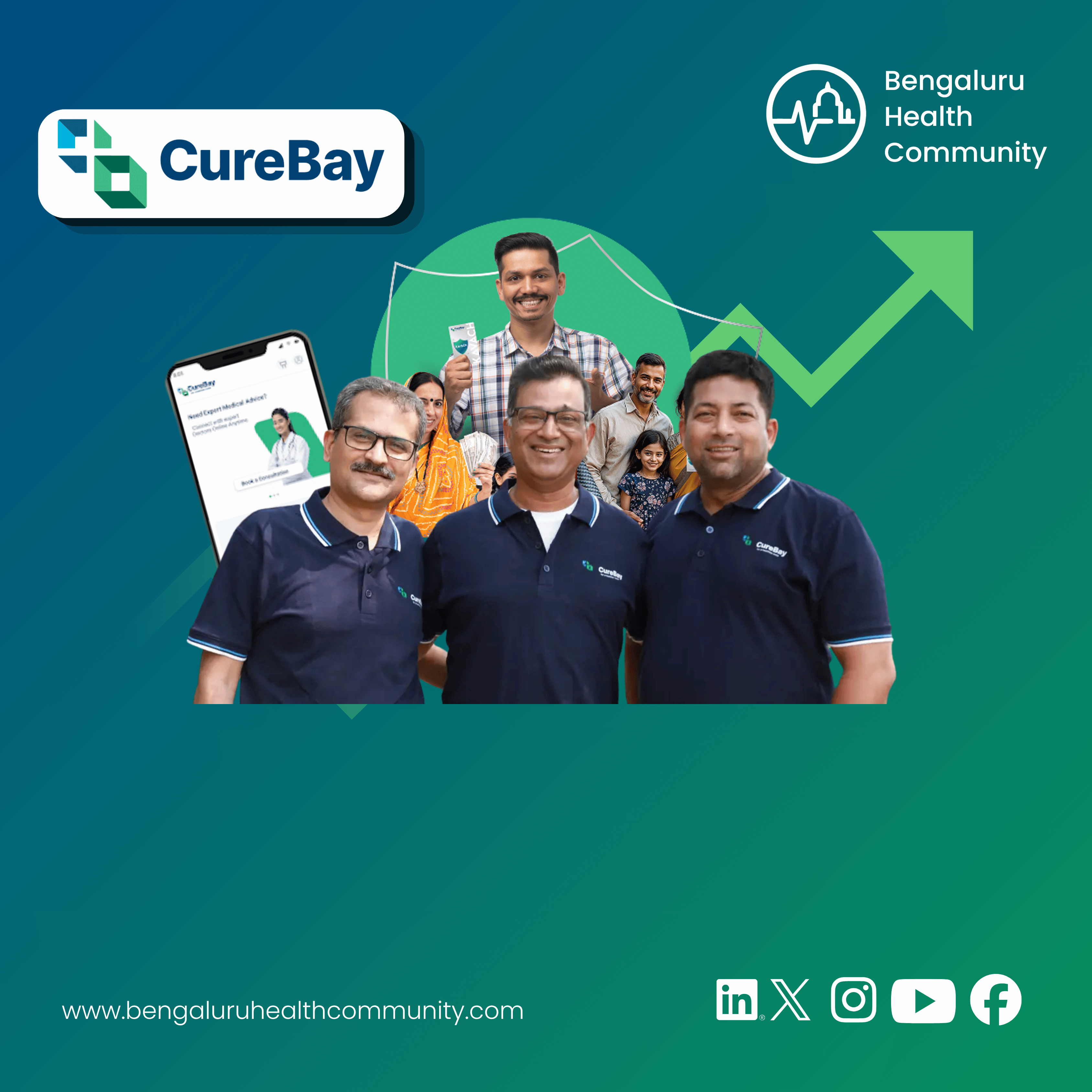 Mustafa Shariff, Editor in Chief — CureBay Raises ₹100 Crore in Pre-Series C to Scale its Six-Layer Rural Healthcare Network Across India