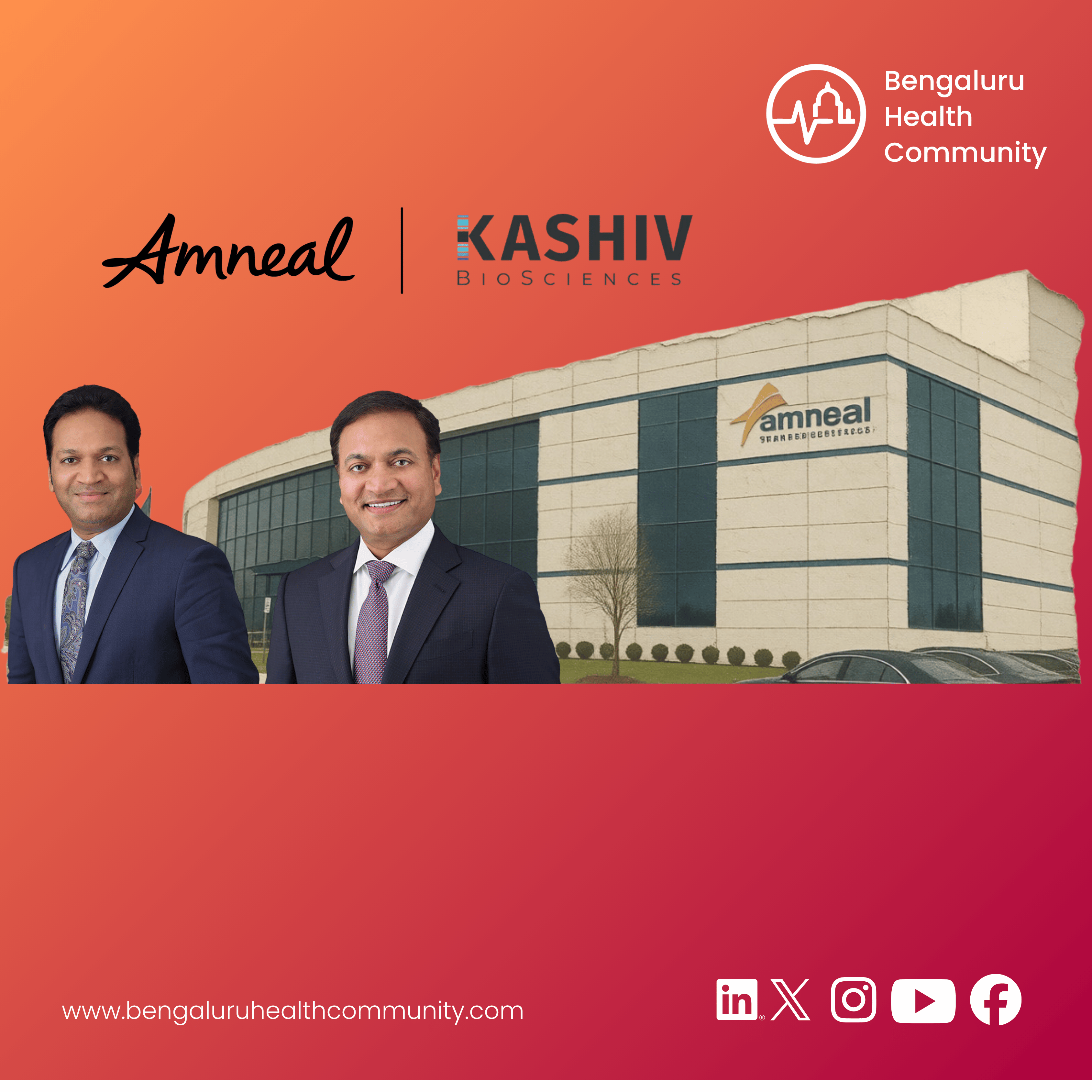 Mustafa Shariff, Editor in Chief — Amneal Pharmaceuticals Has Completed Its Kashiv BioSciences Acquisition — Creating the Fully Integrated Global Biosimilar Leader the Patel Brothers Have Been Building