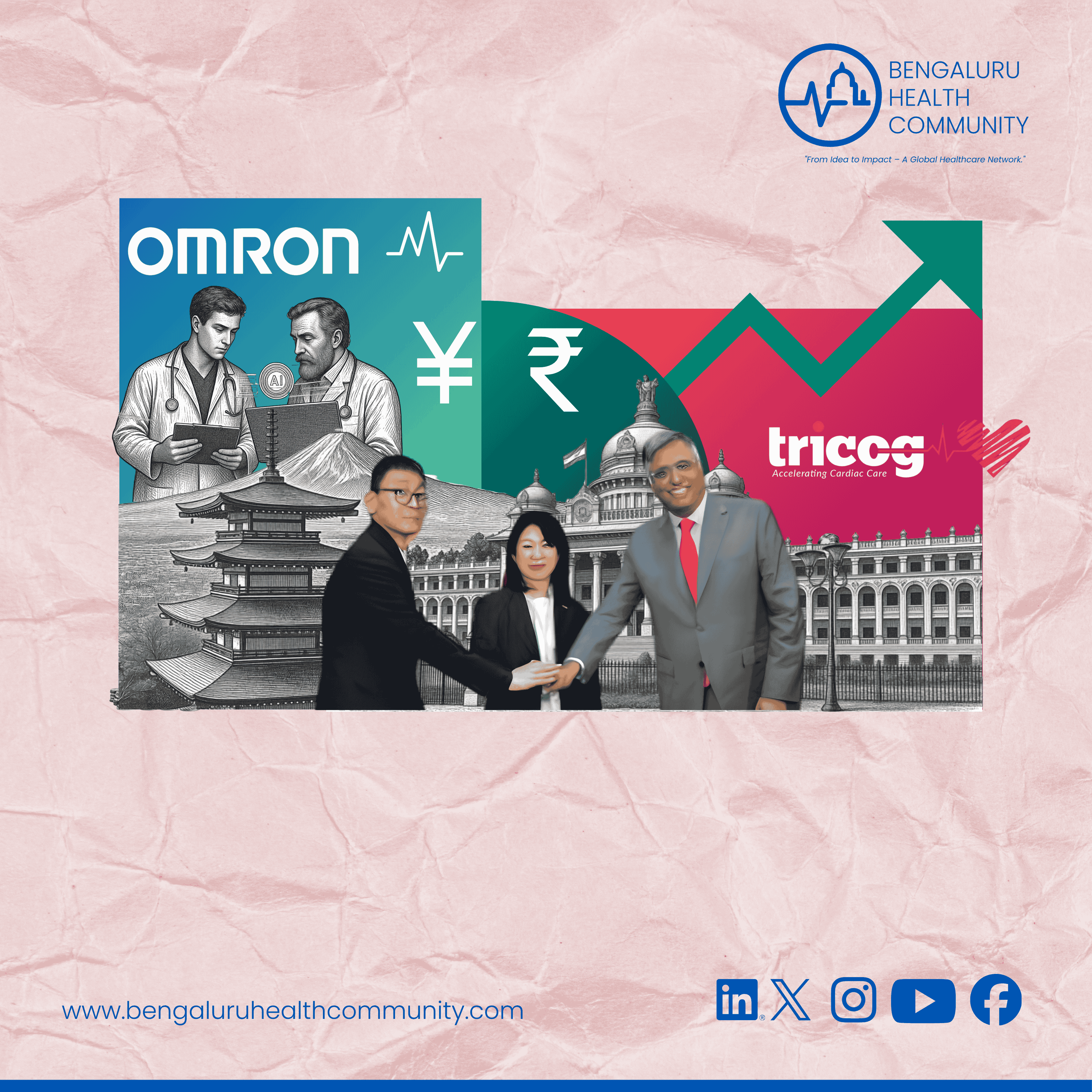 Mustafa Shariff, Editor in Chief — OMRON + Tricog Launch AI Cardiac Triage Across Indian Health Centres — ECG + Blood Pressure Monitor + 10-Second Risk Assessment, No Cardiologist Needed