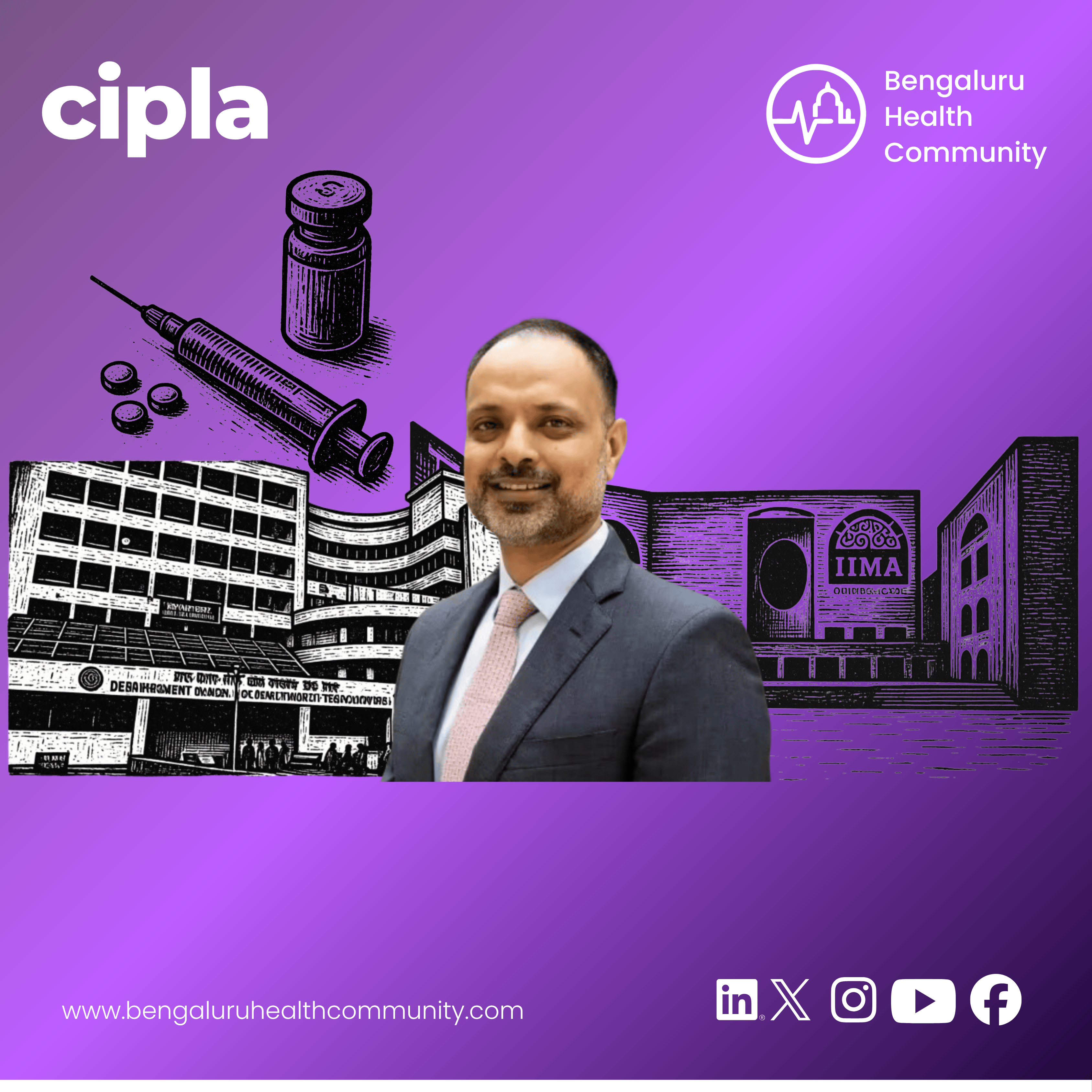 BHC, Editor in Chief — Cipla Has a New CEO From Today — IIT Delhi and IIM Ahmedabad Alumnus Achin Gupta Takes Charge as Umang Vohra Ends a Decade at the Helm