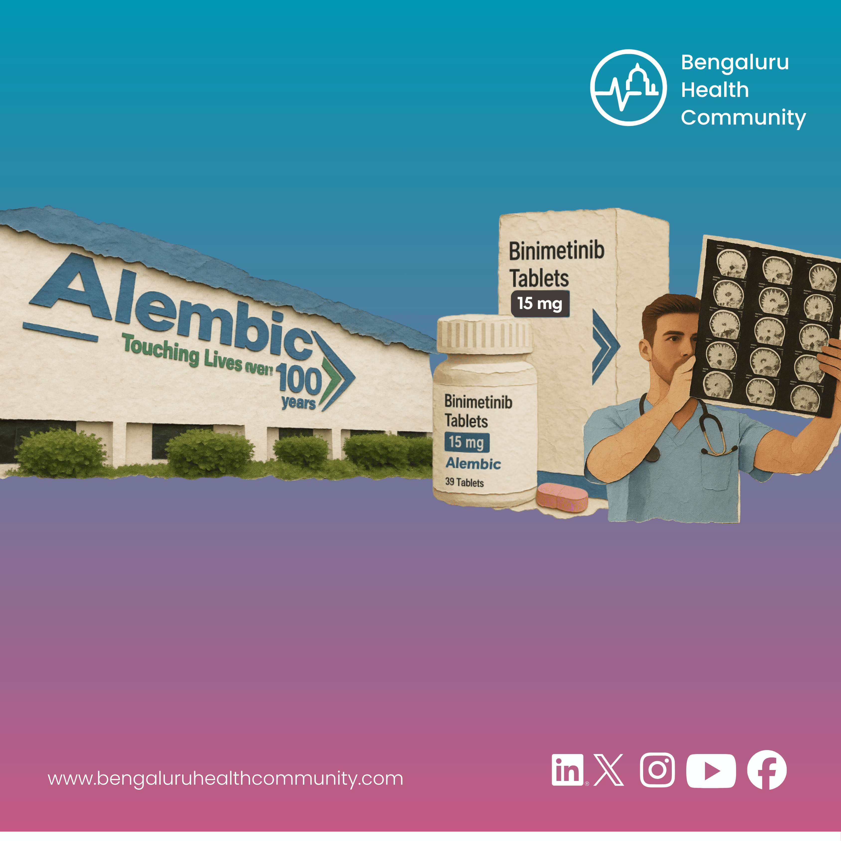 Darshan S, Editor — Alembic Pharma Gets US FDA Tentative Approval for Binimetinib — India's MEK Inhibitor Entry Into the Oncology Generics Market