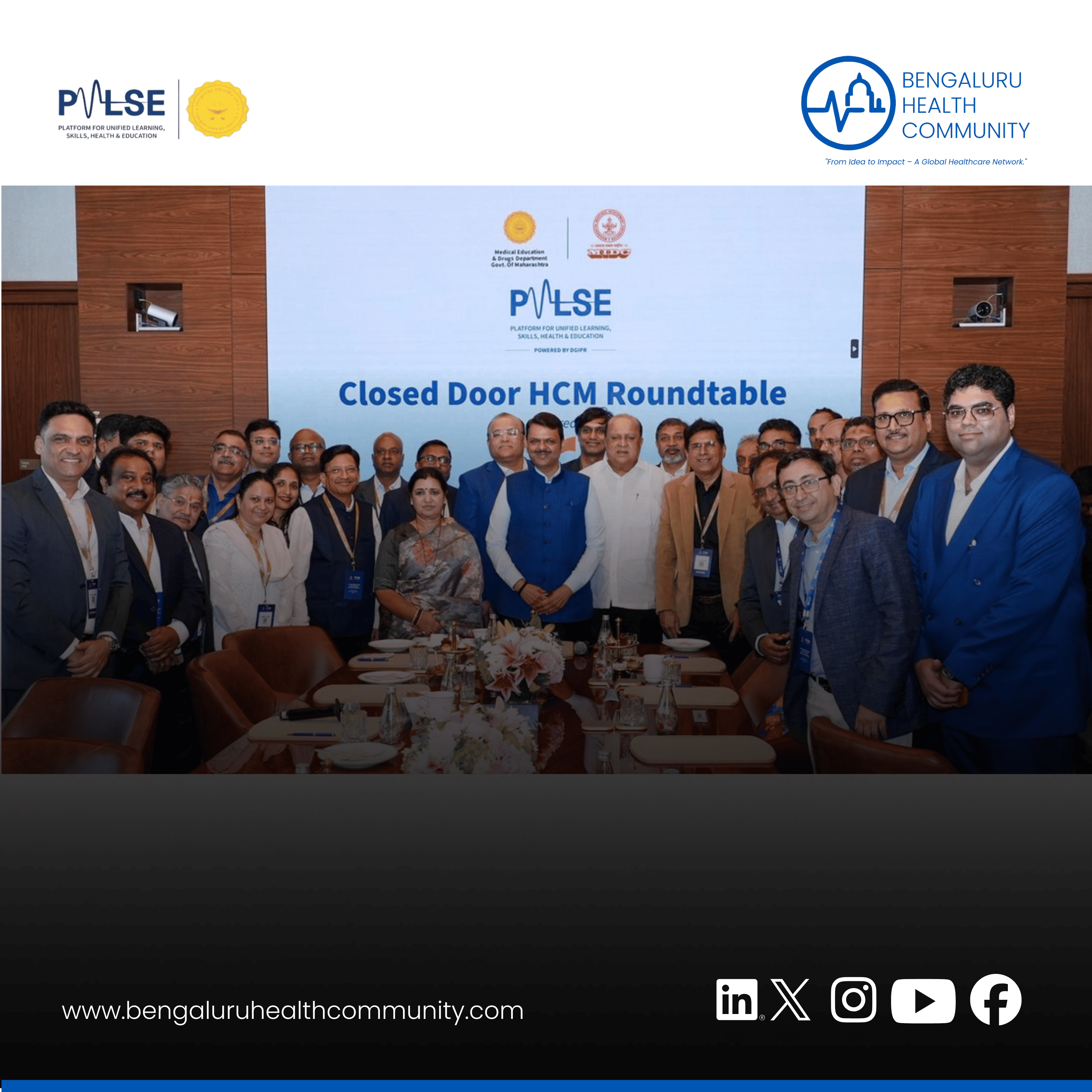 BHC, Editor in Chief — Maharashtra Signs 15 MoUs at PULSE 2026 — Is India's Biggest State About to Become a Global Healthcare Hub?