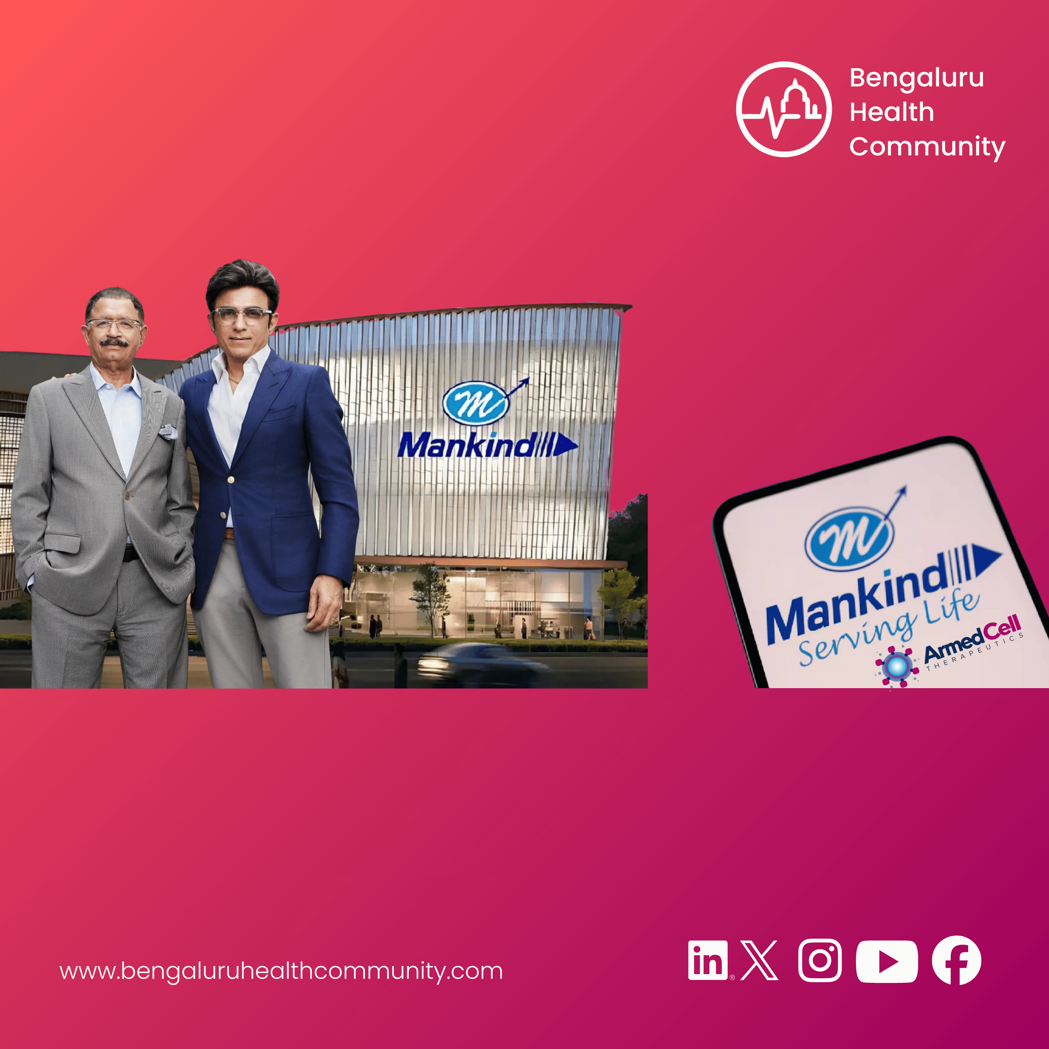 Mustafa Shariff, Editor in Chief — Mankind Pharma Acquires 70% Stake in Belgian CAR-T Biotech Armed Cell Therapeutics for €48 Million