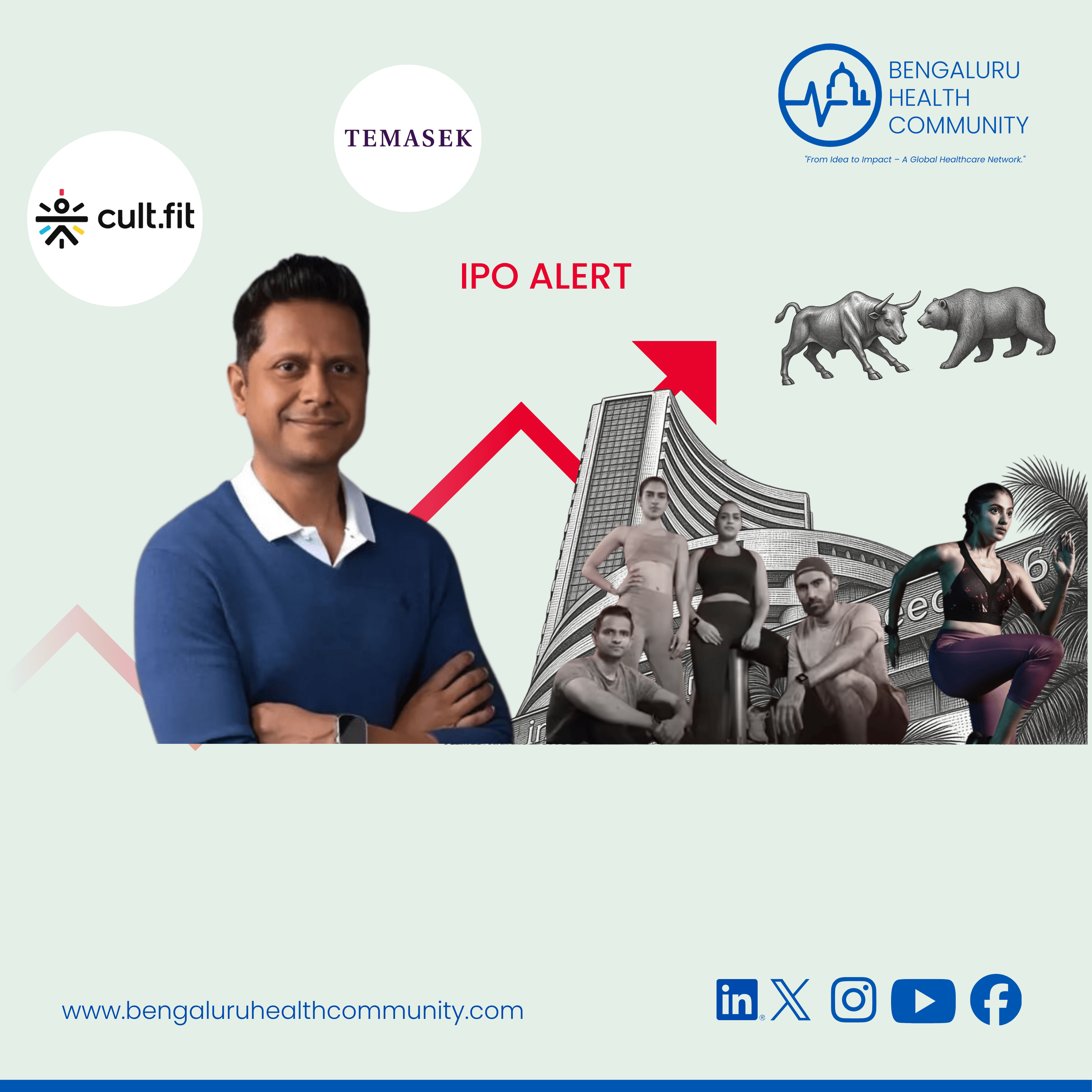 Mustafa Shariff, Editor Iin chief — Cult.fit Is Coming to Dalal Street: Temasek Pumps ₹440 Crore, Ex-JPMorgan and OpenAI Executives Join Board — ₹2,500 Crore IPO Is Moving Fast