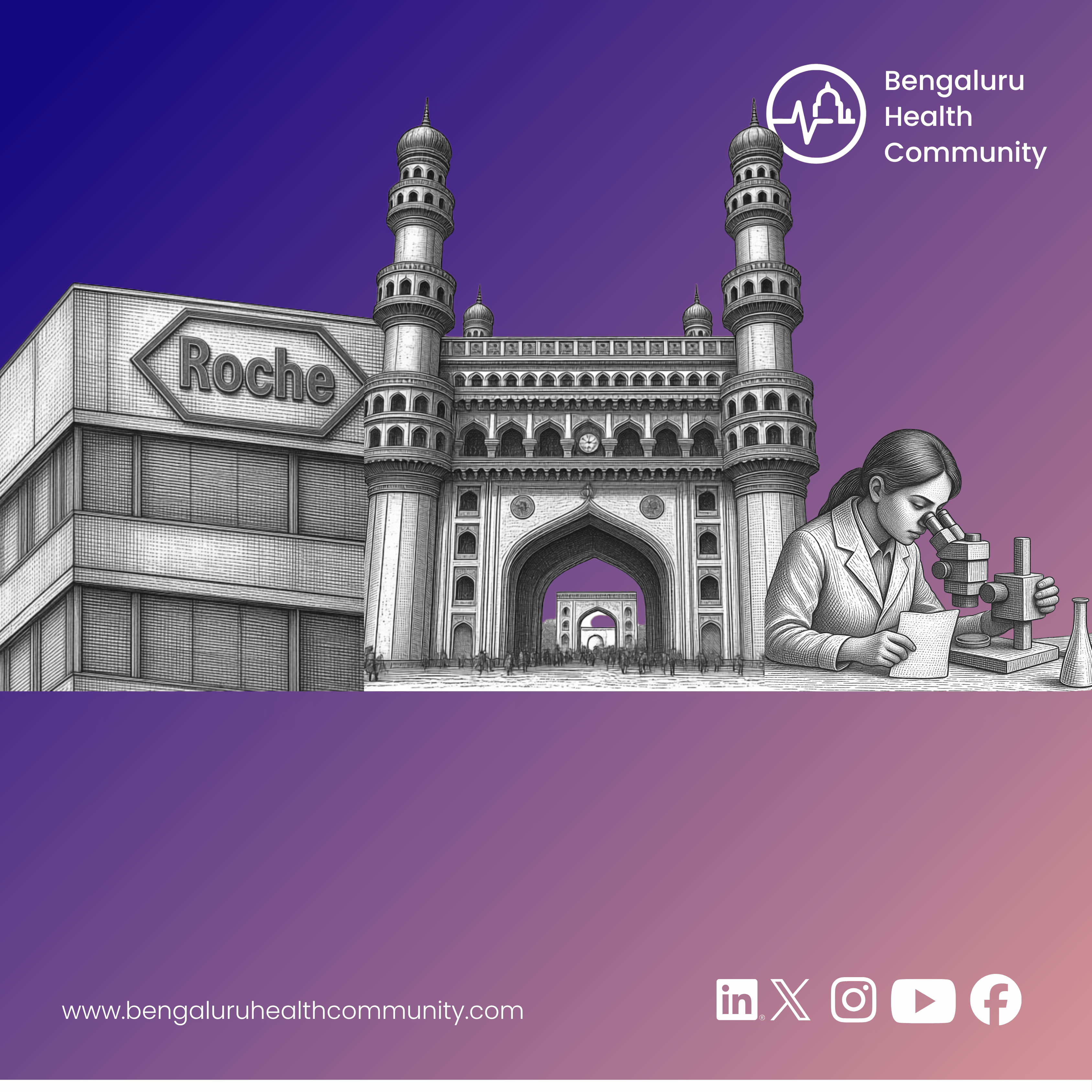Mustafa Shariff, Editor in Chief — Roche Is Building a Global Digital Hub in Hyderabad — A Commitment to India's Tech Ecosystem at the Highest Institutional Level