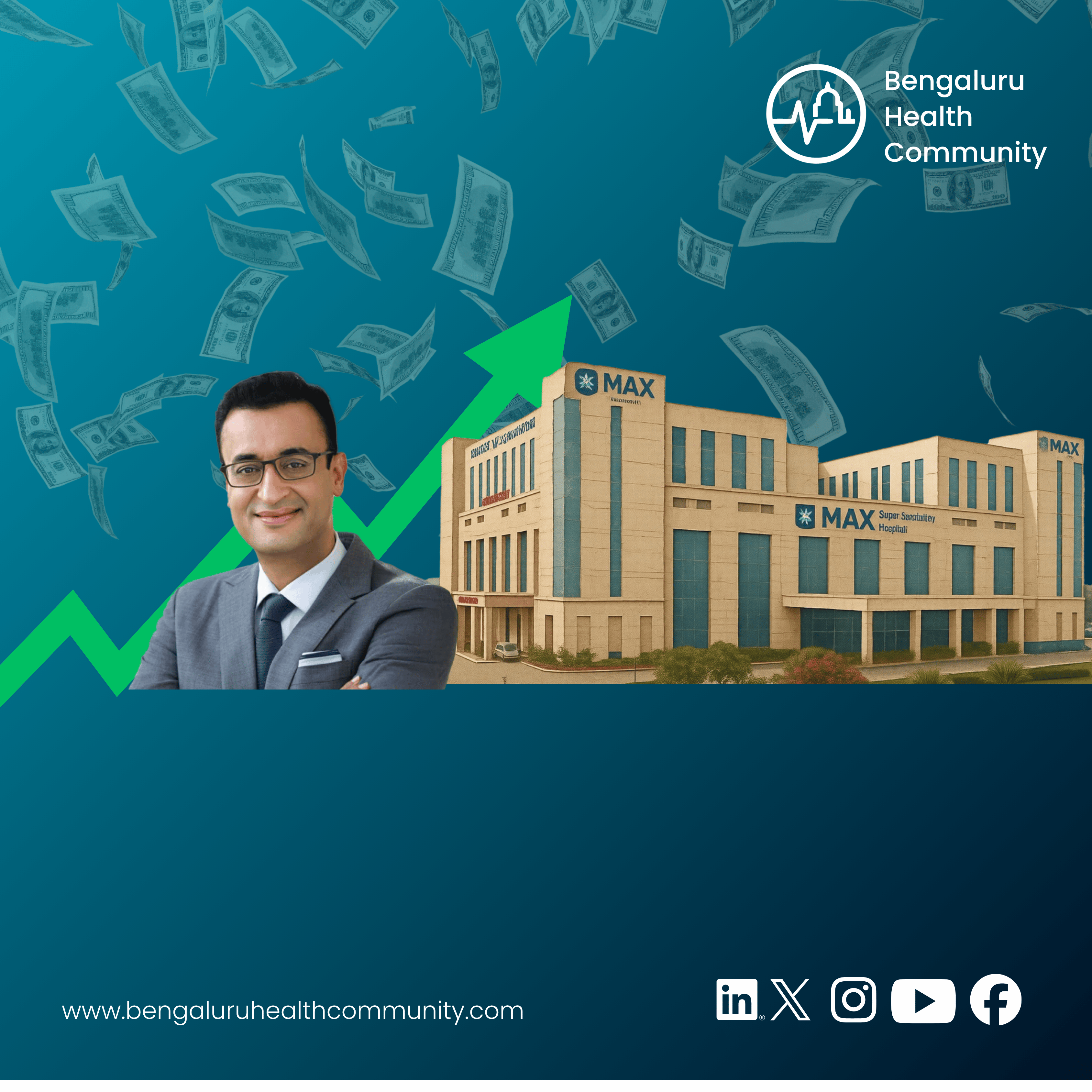 Mustafa Shariff, Editor in Chief — Max Healthcare Q1 FY27: Revenue ₹2,982 Crore, International Patients +18%, Board Approves Foray Into Medical Education