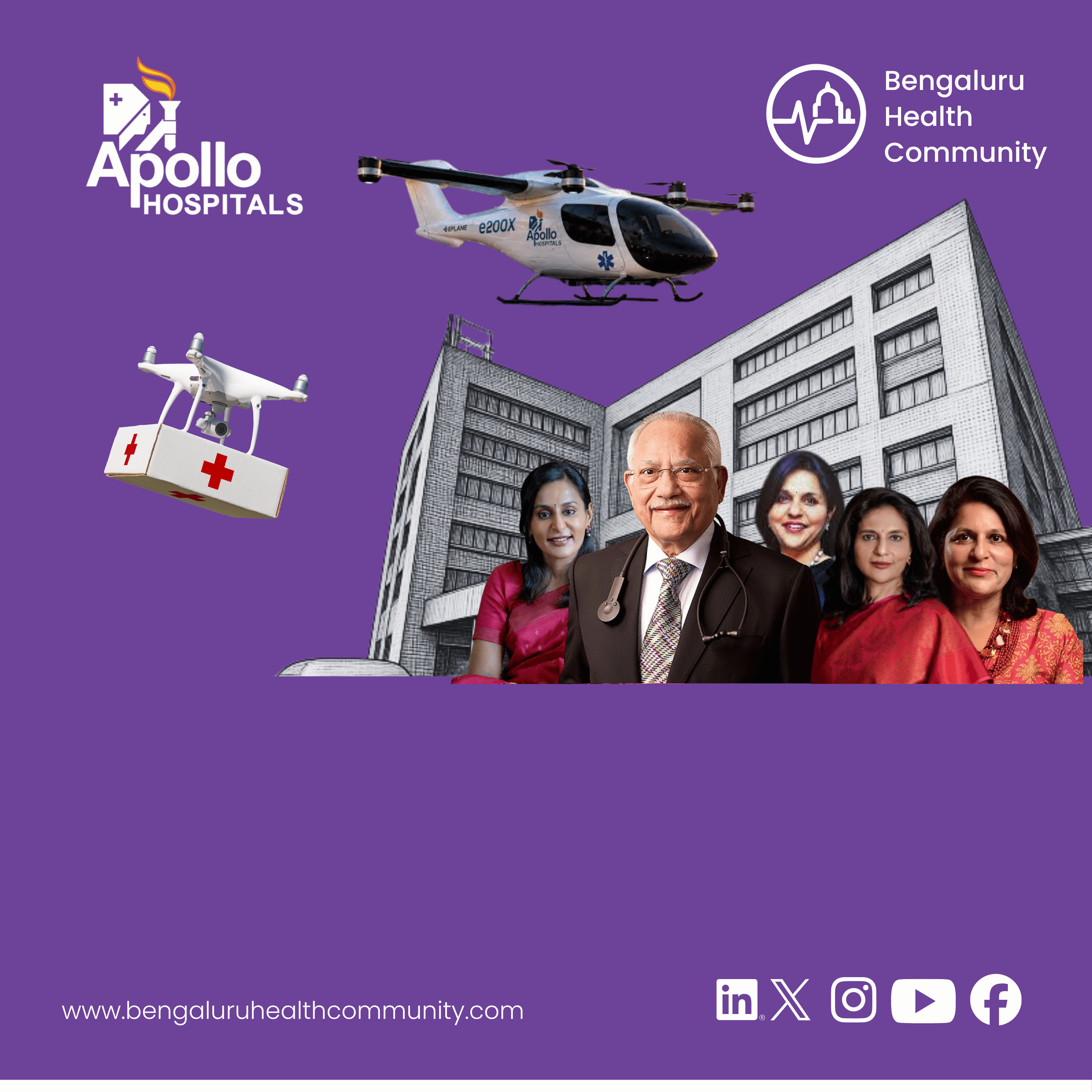 Mustafa Shariff, Editor in Chief — Apollo Hospitals Is Building India's First Electric Air Ambulance Network — Emergency Care and Medical Drone Delivery for Remote India