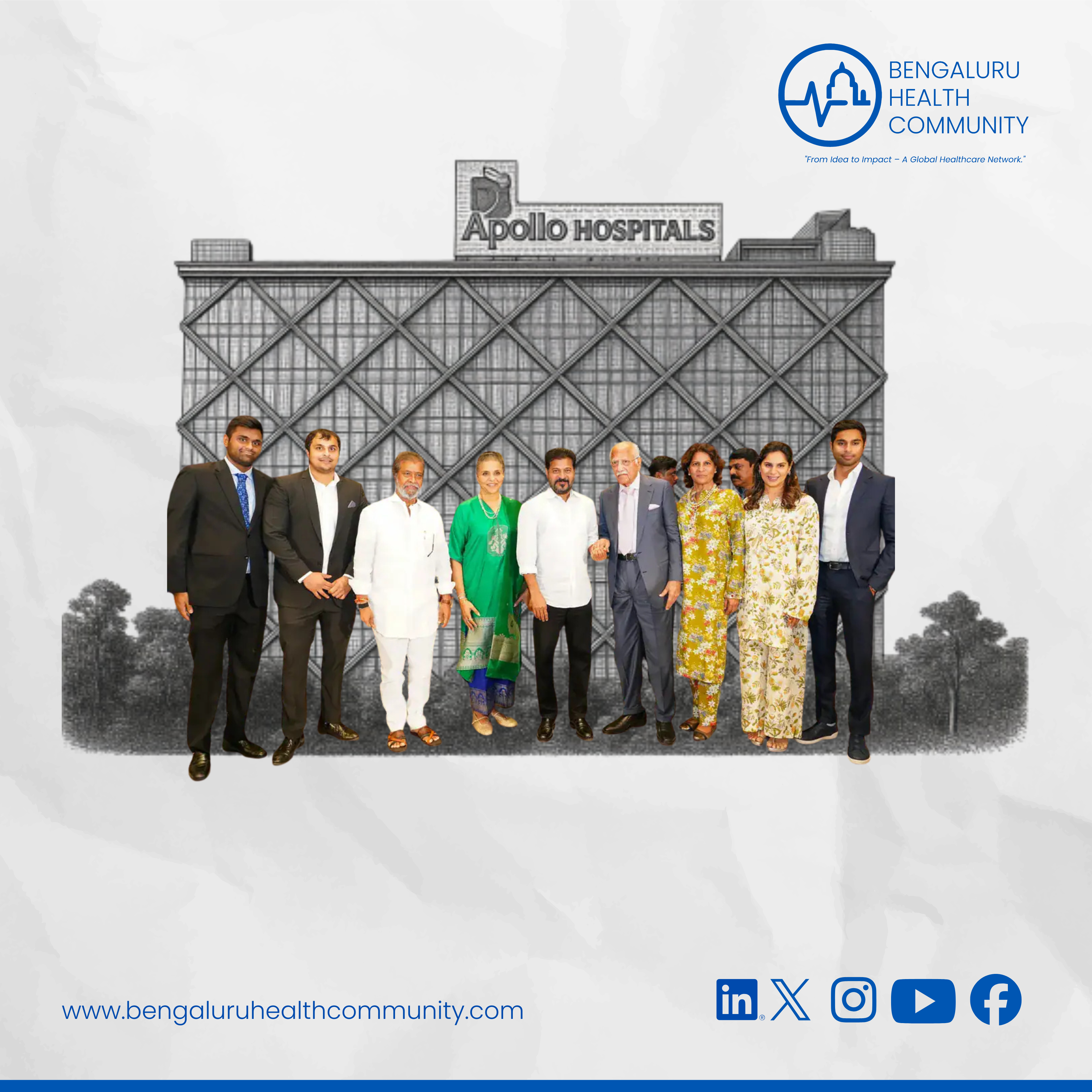 Mustafa Shariff, Editor in Chief — Apollo Just Opened Its 76th Hospital — A 400-Bed AI-Integrated Smart Facility in Hyderabad's Financial District, Inaugurated by the Chief Minister